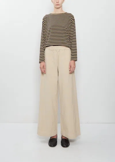 Labo.art Diana Sarca Cotton Pant In Tapioca