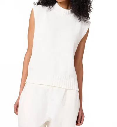 Labo.art Gilet Flavio Vest In Gala In White