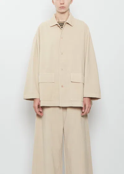 Labo.art Giulia Sarca Cotton Jacket In Tapioca
