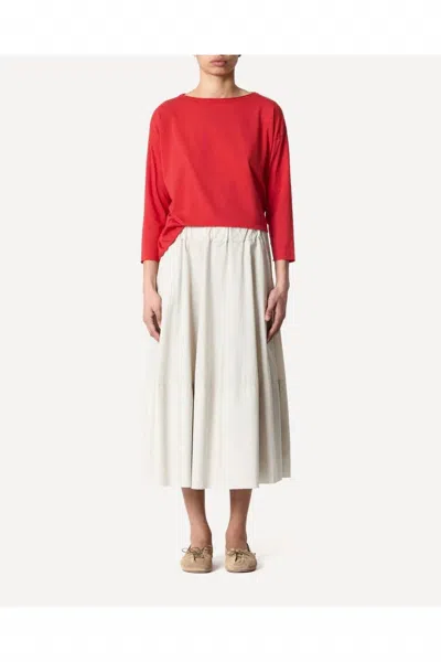 Labo.art Gonna Gea Skirt In White