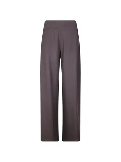 Labo.art Idro Charme Wide-leg Trousers In Brown