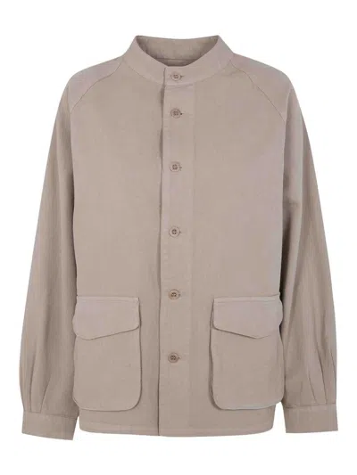 Labo.art Ines Moon Cotton Jacket In Brown