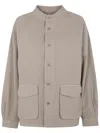 Labo.art Ines Flap-pocket Jacket In Metallic