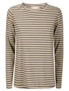 Labo.art Jeppe Sweater - Striped Even In Brown