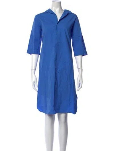 Pre-owned Labo.art Knee-length Dress In Blue