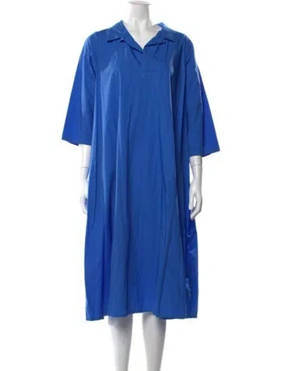 Pre-owned Labo.art Knee-length Dress In Blue
