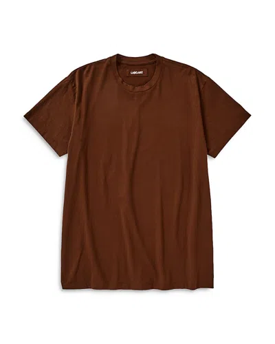 Labo.art Labo. Art Basica Short Sleeve Tee In Henna