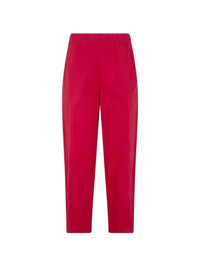 Labo.art Labo. Art 'clara' Vela Cotton Trousers In Red