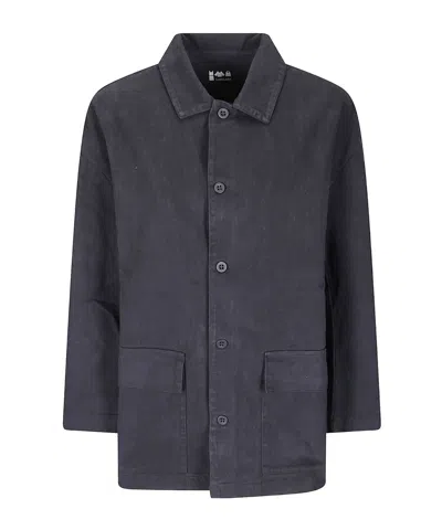Labo.art Giacca Giulia Star Button-down Oversized Jacket In Blue