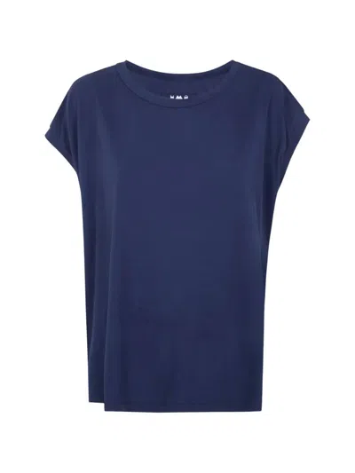 Labo.art Labo. Art "granchio" Opera Cotton Round Neck Sweater In Blue