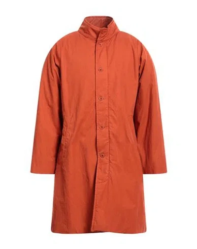 Labo.art Labo. Art Man Coat Orange Size 2 Cotton, Polyamide