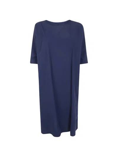 Labo.art Labo. Art 'rame' Sushi Cotton Mini Dress In Blue