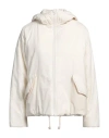 Labo.art Labo. Art Woman Jacket Ivory Size 1 Cotton, Polyamide In White
