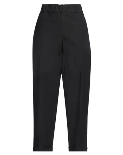 Labo.art Labo. Art Woman Pants Black Size 1 Cotton In Black  