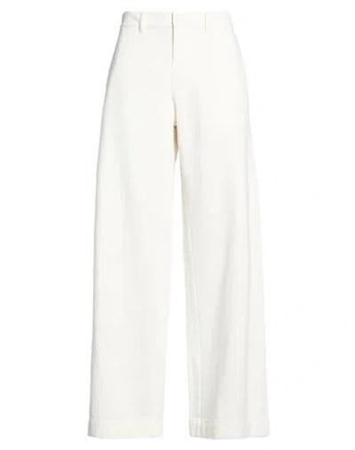 Labo.art Labo. Art Woman Pants White Size 0 Cotton