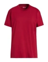 Labo.art Labo. Art Woman T-shirt Burgundy Size 2 Cotton In Red