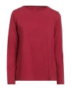 Labo.art Labo. Art Woman T-shirt Garnet Size 0 Cotton, Elastane In Red