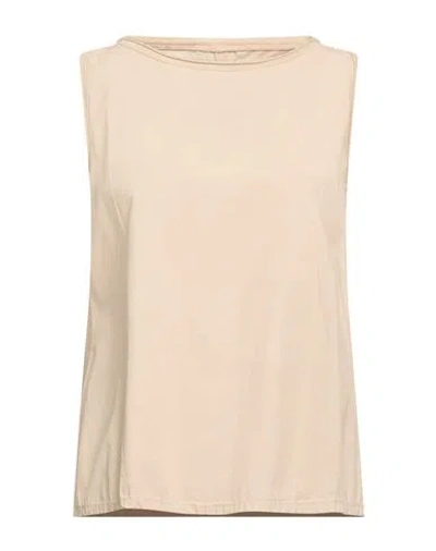 Labo.art Labo. Art Woman Top Beige Size 2 Cotton In Nude