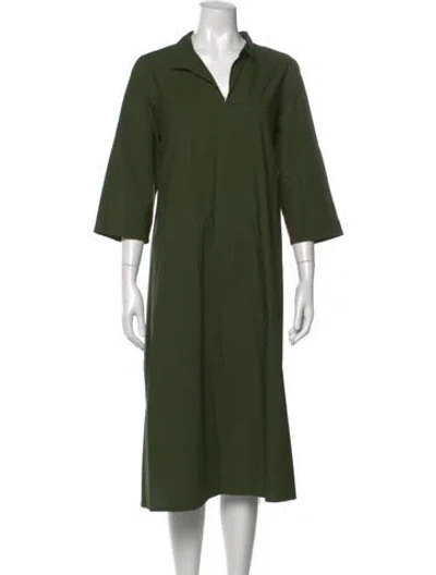 Pre-owned Labo.art Long Dress In Green