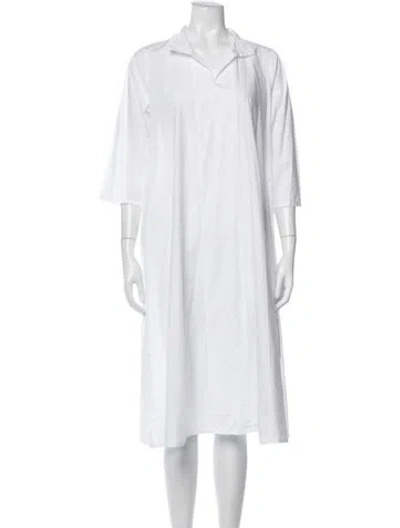 Pre-owned Labo.art Long Dress In White