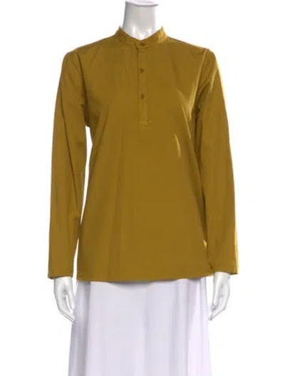 Pre-owned Labo.art Long Sleeve Top In Green