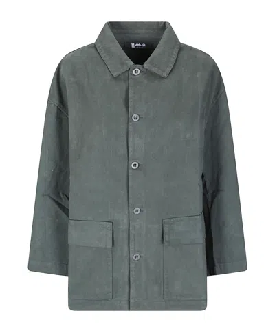 Labo.art Long-sleeve Casual Jacket In Green