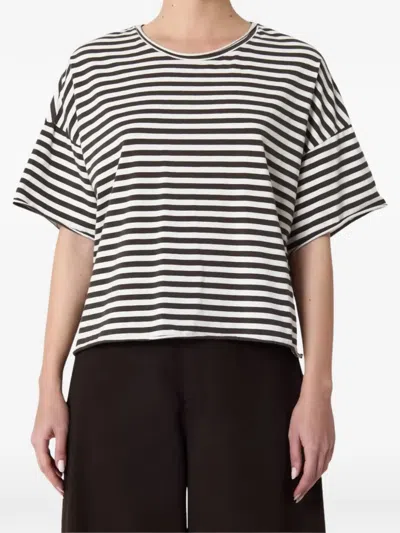 Labo.art Maglia Frida T-shirt In Black