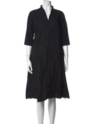 Pre-owned Labo.art Midi Length Dress In Black