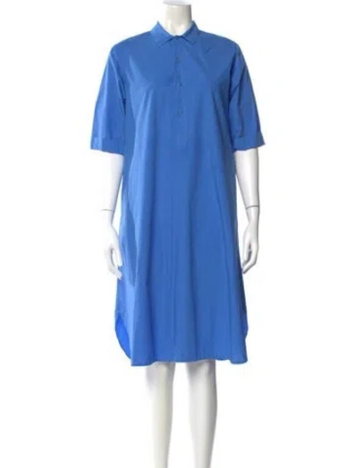 Pre-owned Labo.art Midi Length Dress In Blue