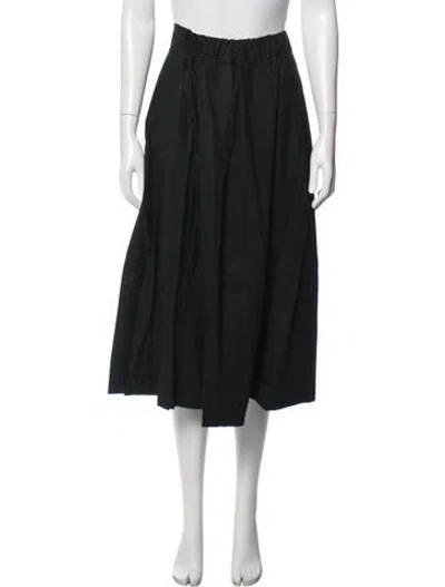 Pre-owned Labo.art Midi Length Skirt In Black