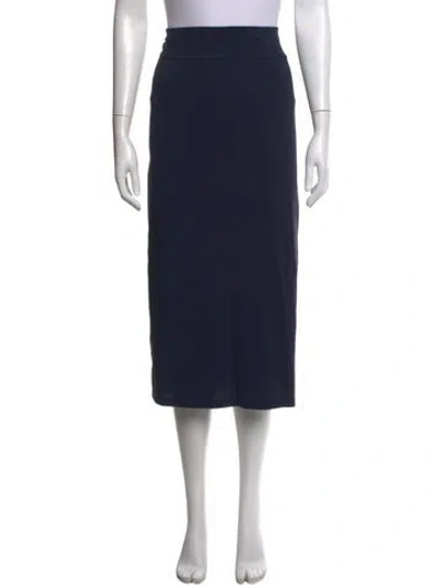Pre-owned Labo.art Midi Length Skirt In Blue