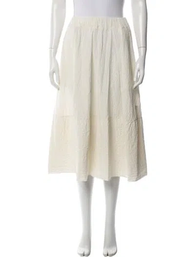 Pre-owned Labo.art Midi Length Skirt In Blue/white
