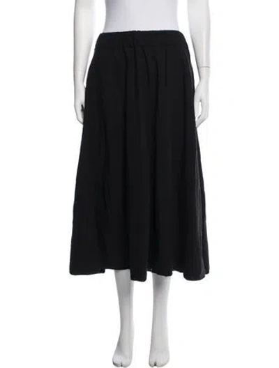 Pre-owned Labo.art Midi Length Skirt W/ Tags In Black