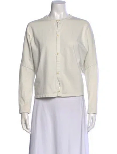 Pre-owned Labo.art Mock Neck Long Sleeve Sweatshirt In Neutral