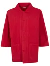 Labo.art Olivia Buttoned Jacket In Red