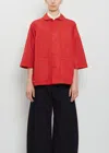 Labo.art Olivia Technical Cotton Pulla Jacket In Orange