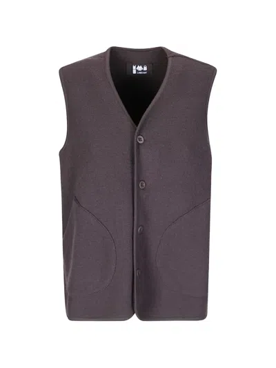 Labo.art Potos Wool Gilet In Purple