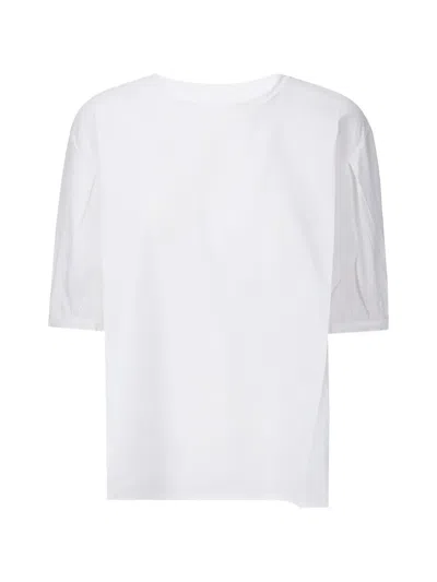 Labo.art Puff-sleeve T-shirt In White