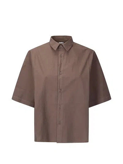Labo.art Short-sleeve Shirt In Brown