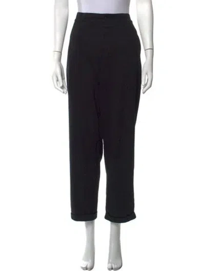 Pre-owned Labo.art Straight Leg Pants In Black