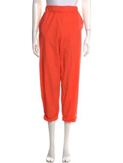 Pre-owned Labo.art Straight Leg Pants In Orange
