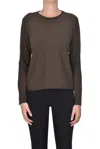 Labo.art Sweatshirt Style Wool Pullover In Green