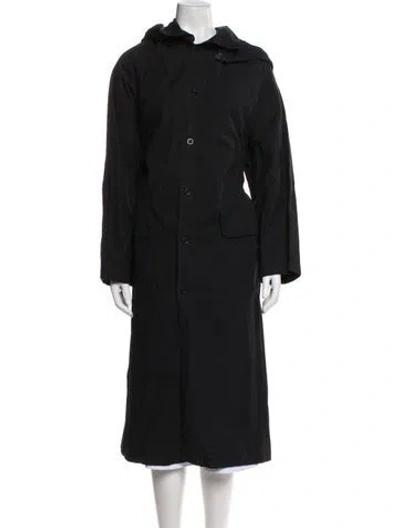 Pre-owned Labo.art Trench Coat In Black