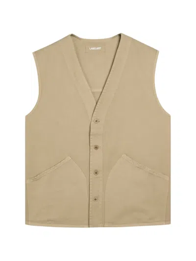 Labo.art V-neck Waistcoat In Neutral
