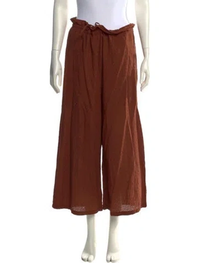 Pre-owned Labo.art Wide Leg Pants In Brown