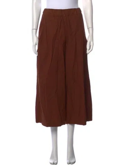 Pre-owned Labo.art Wide Leg Pants In Brown