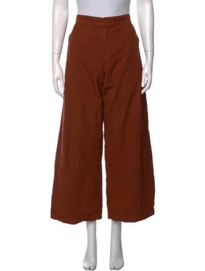 Pre-owned Labo.art Wide Leg Pants In Brown
