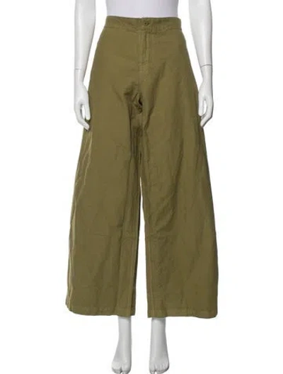 Pre-owned Labo.art Wide Leg Pants In Green