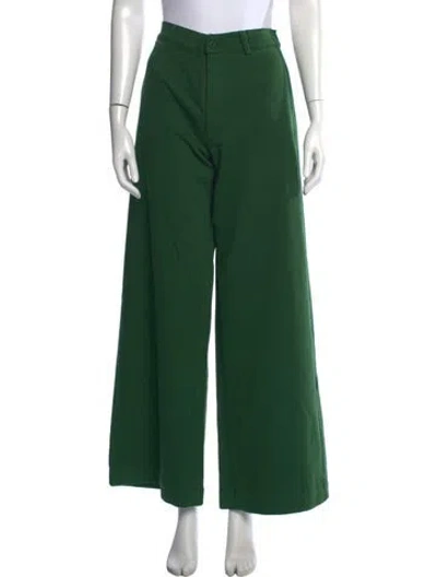 Pre-owned Labo.art Wide Leg Pants In Green