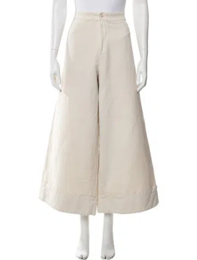 Pre-owned Labo.art Wide Leg Pants In Neutral
